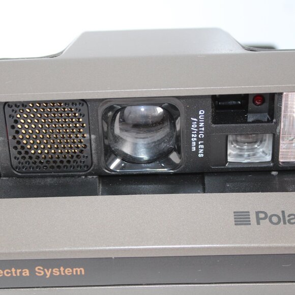 Vintage Polaroid Spectra System Camera in Original Case, Strap, Manual UNTESTED - Picture 5 of 16